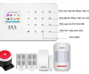 Hệ thống chống trộm báo động  qua SIM ATA AT-662 SIM