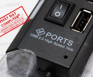 Hub USB 2.0 4 port Công tắc