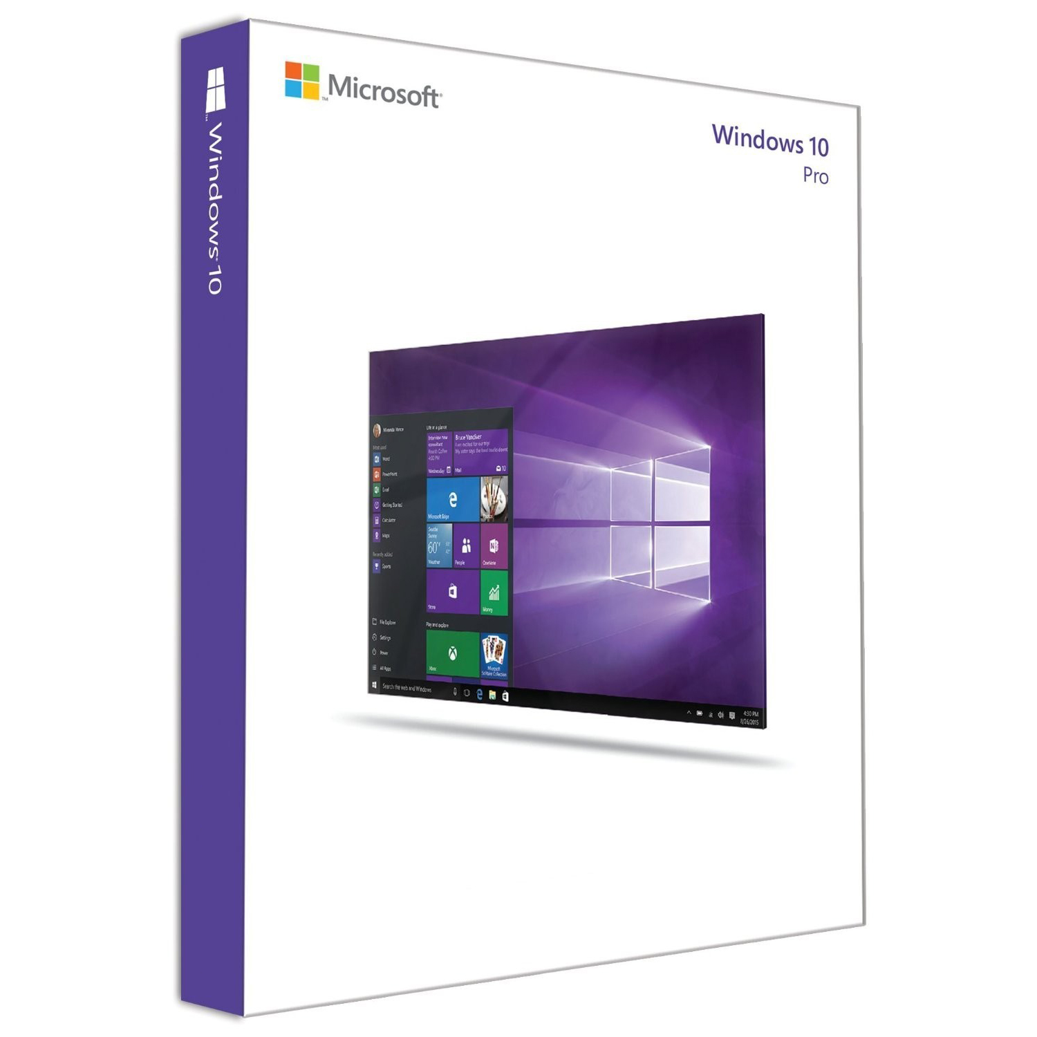 Microsoft Windows 10 Pro 64-bit OEI
