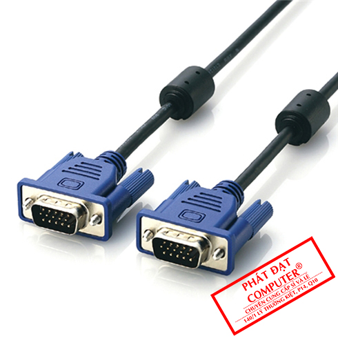 Cable VGA 1.5m Đen Chống nhiễu