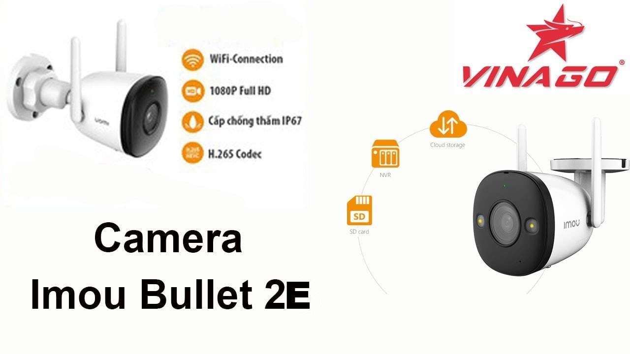Camera IP Wifi IMOU Bullet 2S IPC-F26FEP 2MP Chính hãng