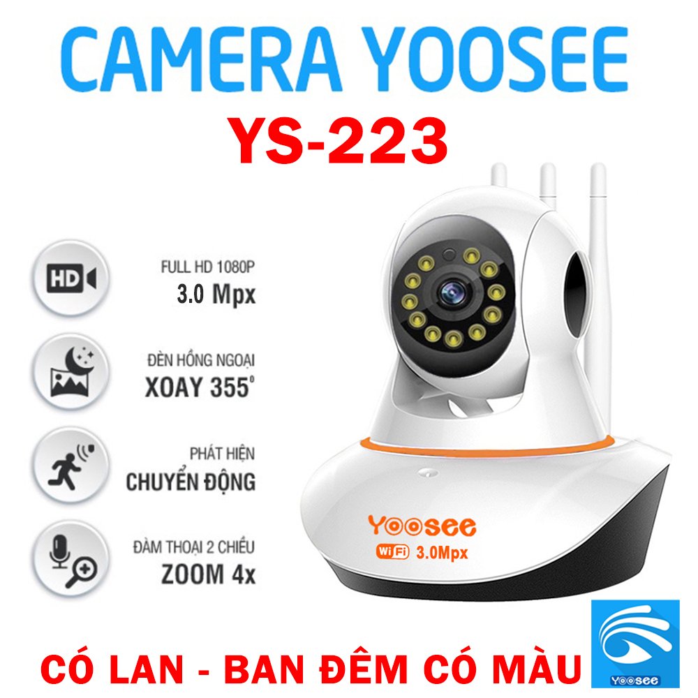 Camera IP Wifi YOOSEE YS-223 Robo 3.0MP