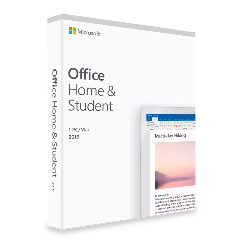 Office Home and Student 2019 English APAC EM Medialess: 79G-05066