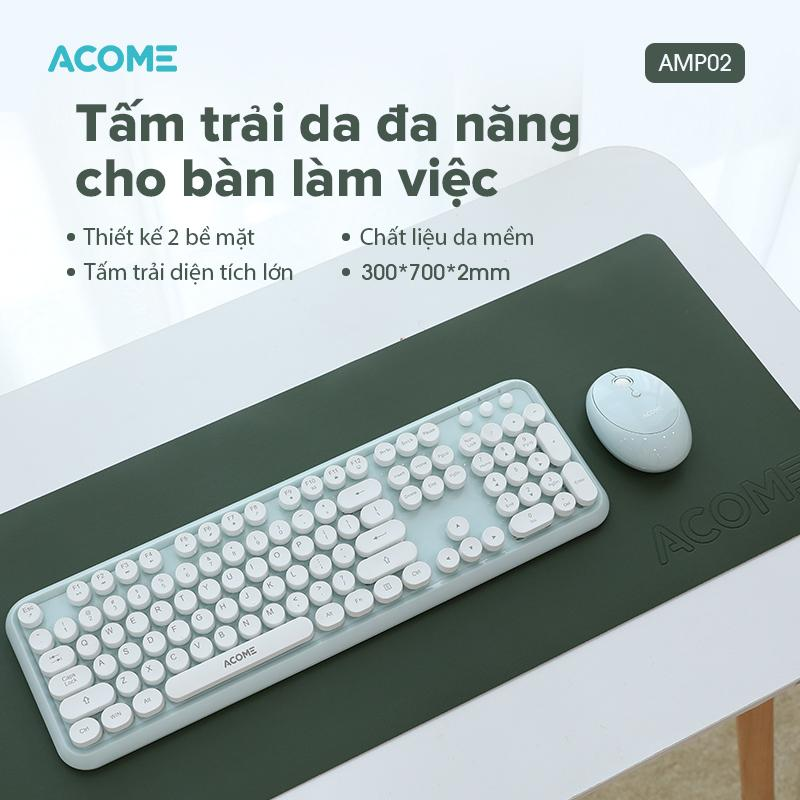 Pad mouse ACOME AMP02 Gray-Green Chính hãng
