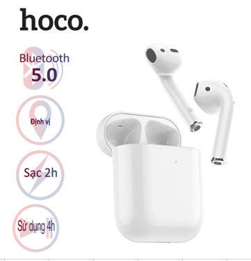Tai nghe Bluetooth HOCO DES23 White TWS Chính hãng