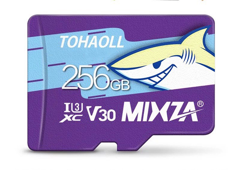 Thẻ nhớ MicroSD 256G MIXZA Ocean Box Class10 Chính Hãng