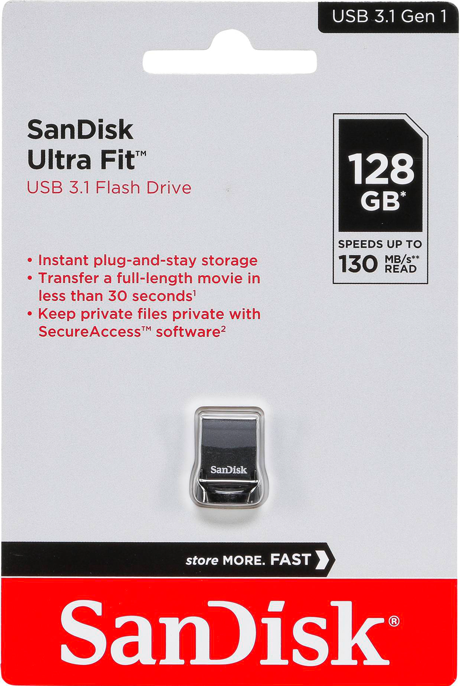 USB 3.0 128G SANDISK CZ430 Ultra Fit Chính hãng