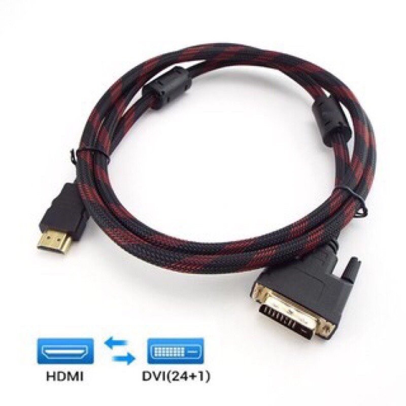 Cable chuyển 2 chiều DVI sang HDMI