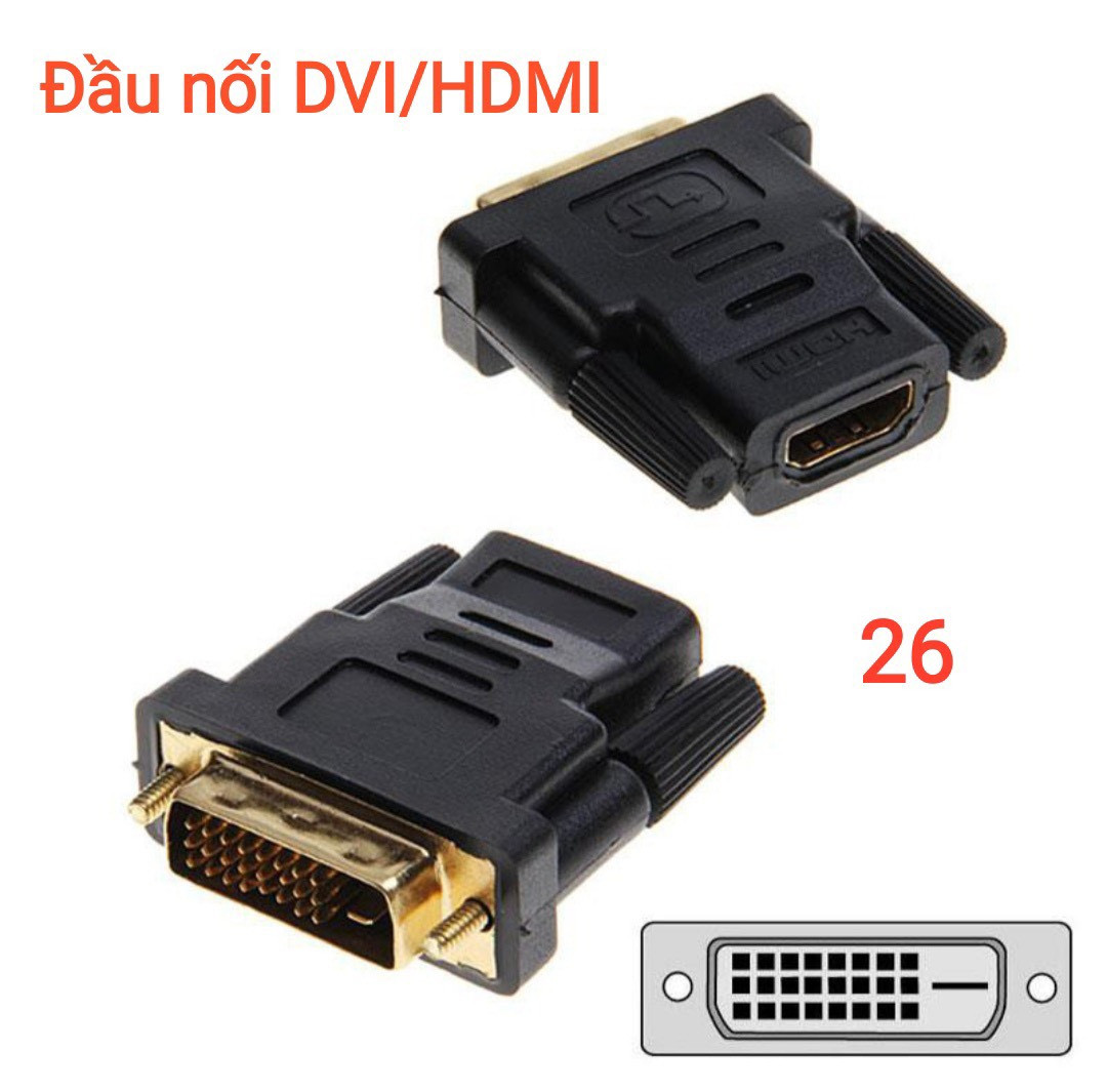 Đầu chuyển DVI ra HDMI