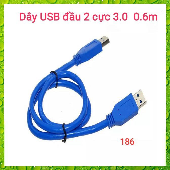 Cable USB 2 Đầu đực 3.0