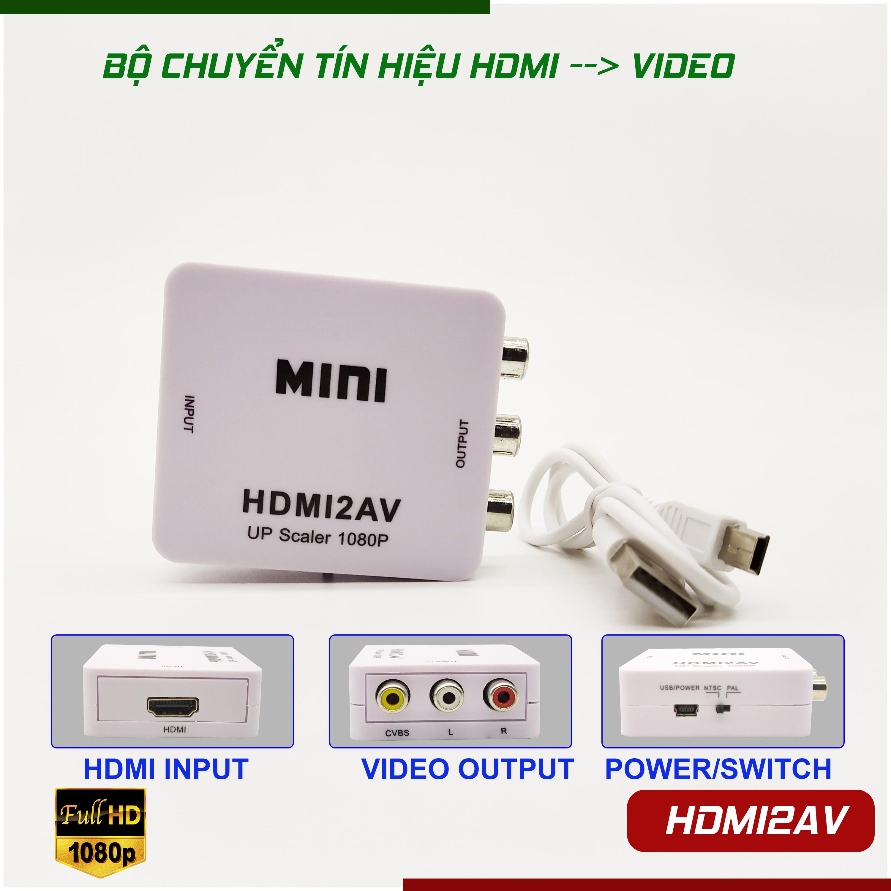 Box chuyển HDMI ra AV
