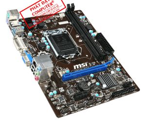 Mainboard mATX MSI H81M-P33 Box RENEW (VGA, DVI)