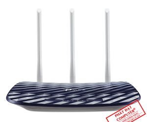 Phát Wifi TP-Link Archer C20  Chính hãng (3 anten, 733Mbps, 2 băng tần, Repeater, 4LAN)