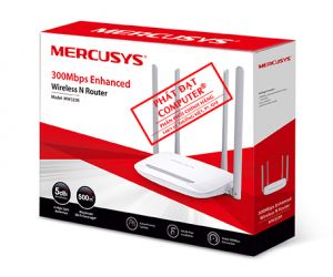 Phát Wifi MERCUSYS MW325R Chính hãng (4 anten 5dBi, 300Mbps, 3LAN)