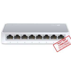 Switch TP-Link TL-SF1008D 8 port Chính hãng (100Mbps)