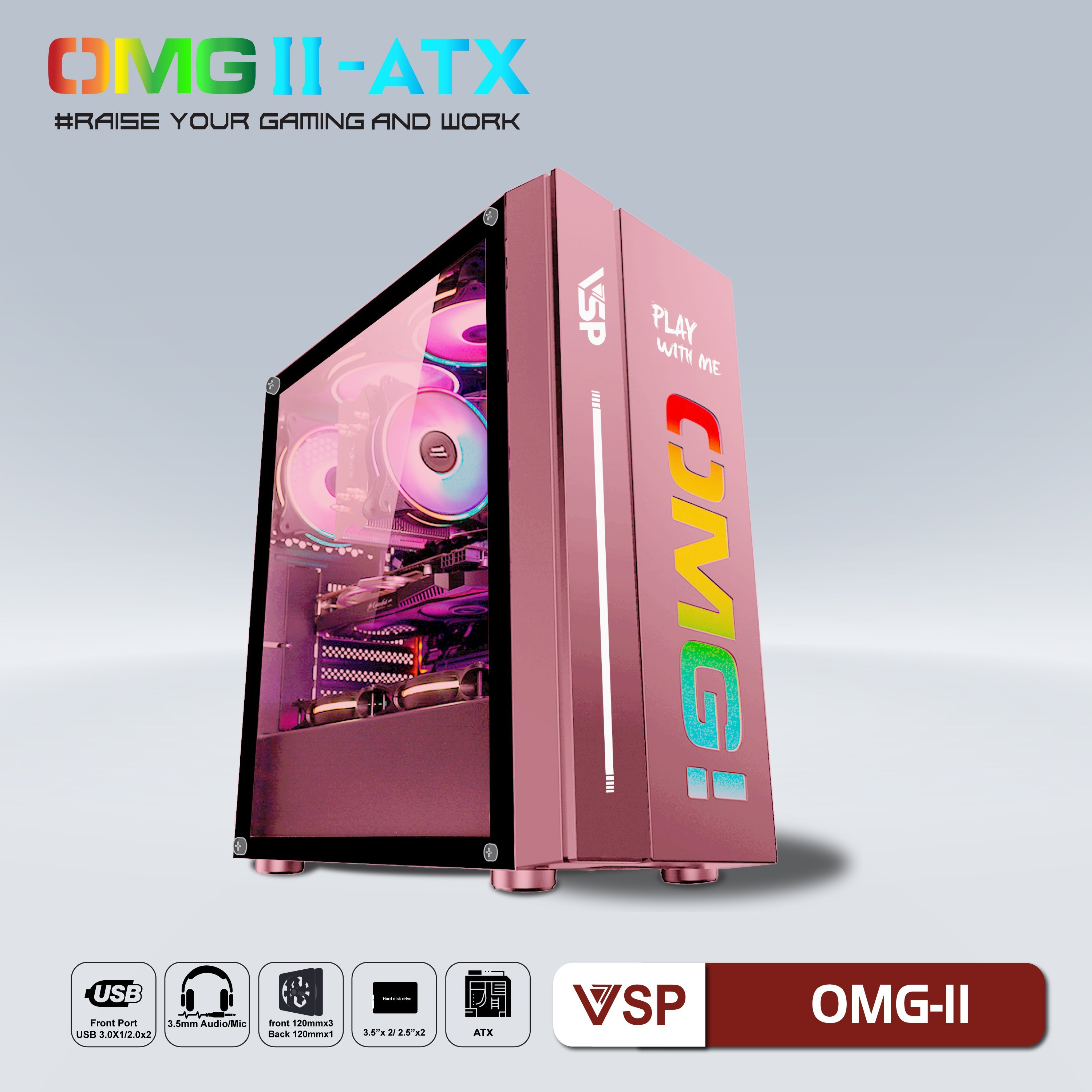 Case VSP OMG-II Pink