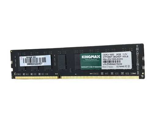 DDR3 PC 8G/1600 KINGMAX New 100% BH Công ty