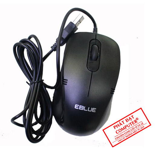 Mouse EBLUE EMS645BK USB Chính hãng