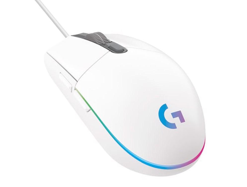 Mouse LOGITECH G102 Gen II Lightsync RGB Gaming Trắng Chính hãng