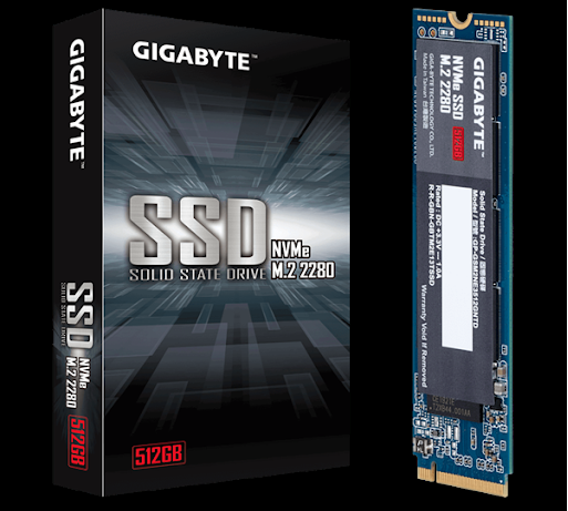 SSD M.2 PCIe 512G GIGABYTE GP-GSM2NE3512GNTD NVMe Gen3x4 Chính hãng
