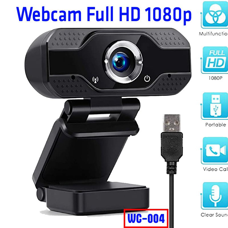 Webcam kẹp có mic WC-004